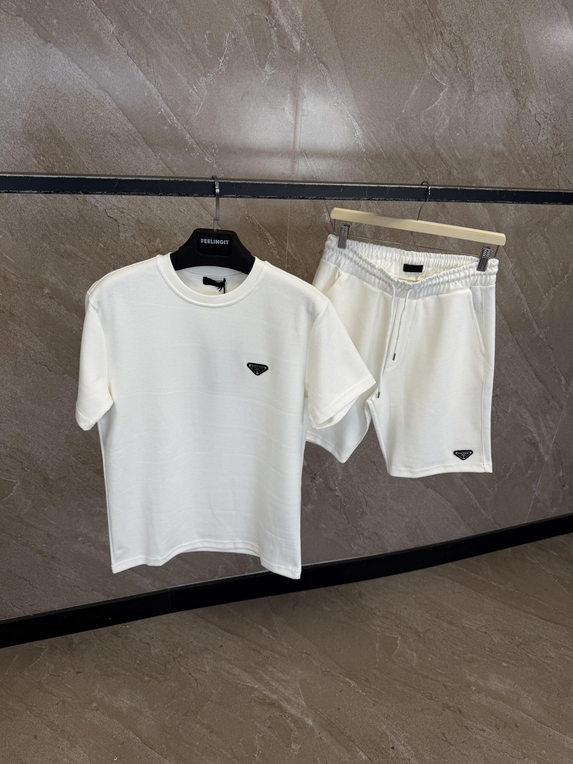 img_0309 Prada Cotton Set White - Afbeelding 1