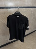 Moncler Pocket T-Shirt Black With Side Logo