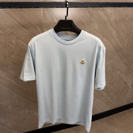 Moncler Light Blue T-Shirt
