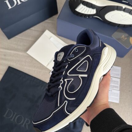 Dior B30 Navy Blue Suede