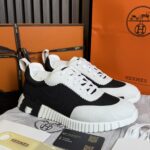 Hermès Bouncing Sneaker White & Black