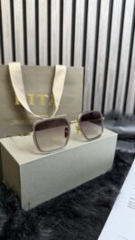 Dita Flight 006 Gold With Dark Glasses - Afbeelding 3