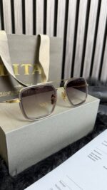 Dita Flight 006 Gold With Dark Glasses - Afbeelding 2