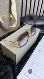 Dita Flight 006 Gold With Dark Glasses Thick Frame - Afbeelding 2