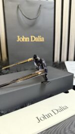 John Dalia Project05 Gold & Grey Transparent With Dark Glasses - Afbeelding 2