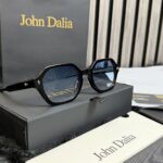 John Dalia Project05 Black With Blue Glasses