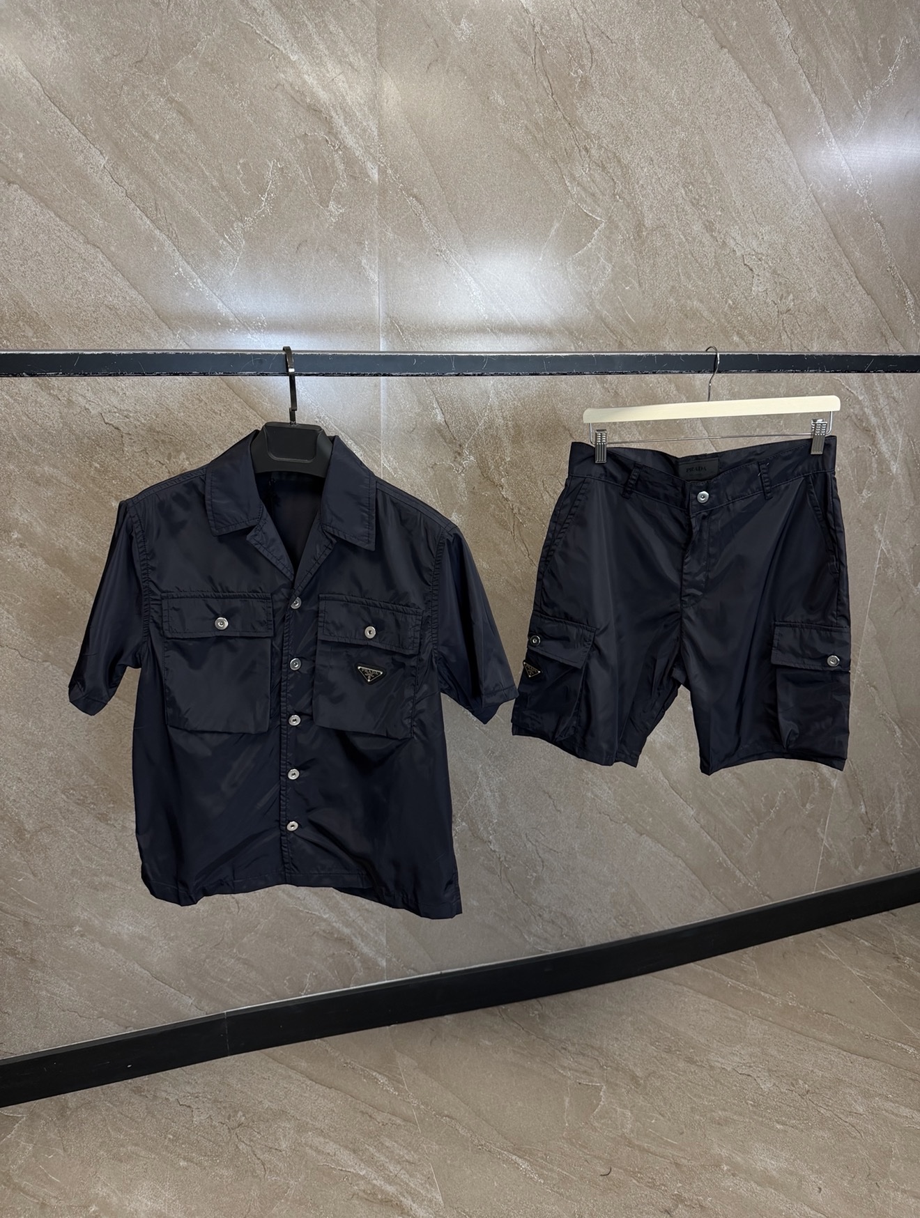 screenshot-3 Prada Re-Nylon set Navy Blue - Afbeelding 1