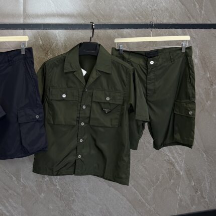 Prada Re-Nylon set Olive Green