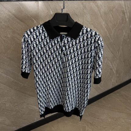 Dior Oblique Polo Black