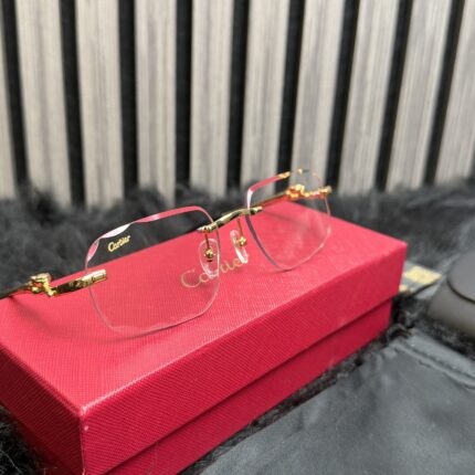 Cartier Transparant Glasses (Darker In The Sun)