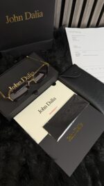 John Dalia Cillian Gold Dark Glasses - Afbeelding 2