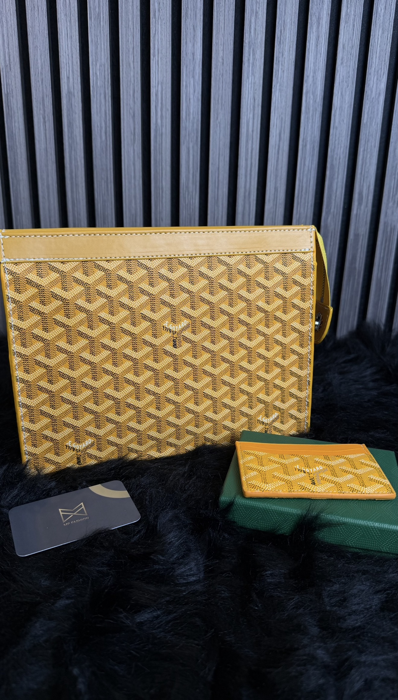 screenshot-9 Goyard HandBag Yellow - Afbeelding 1