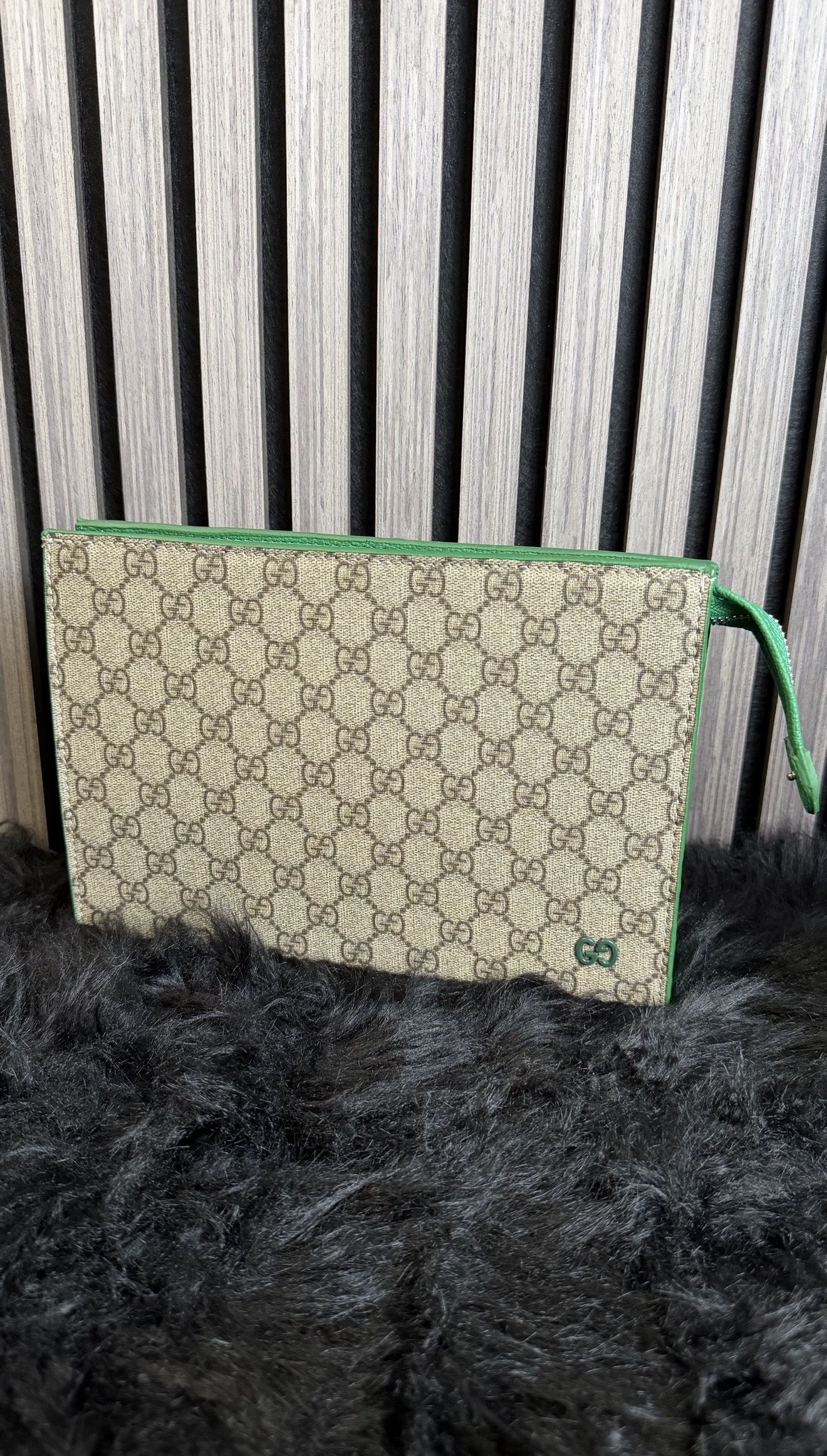 screenshot-10 Gucci Hand Bag Green Details - Afbeelding 1