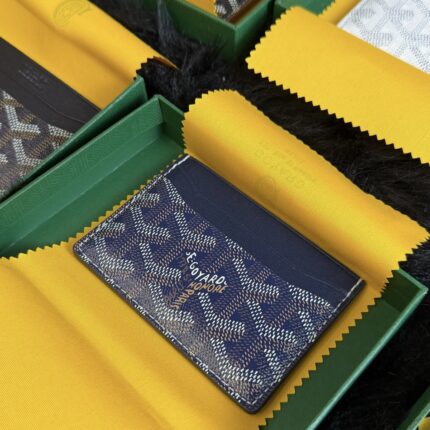 Goyard Cardholder Navy Blue