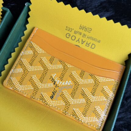 Goyard Cardholder Yellow