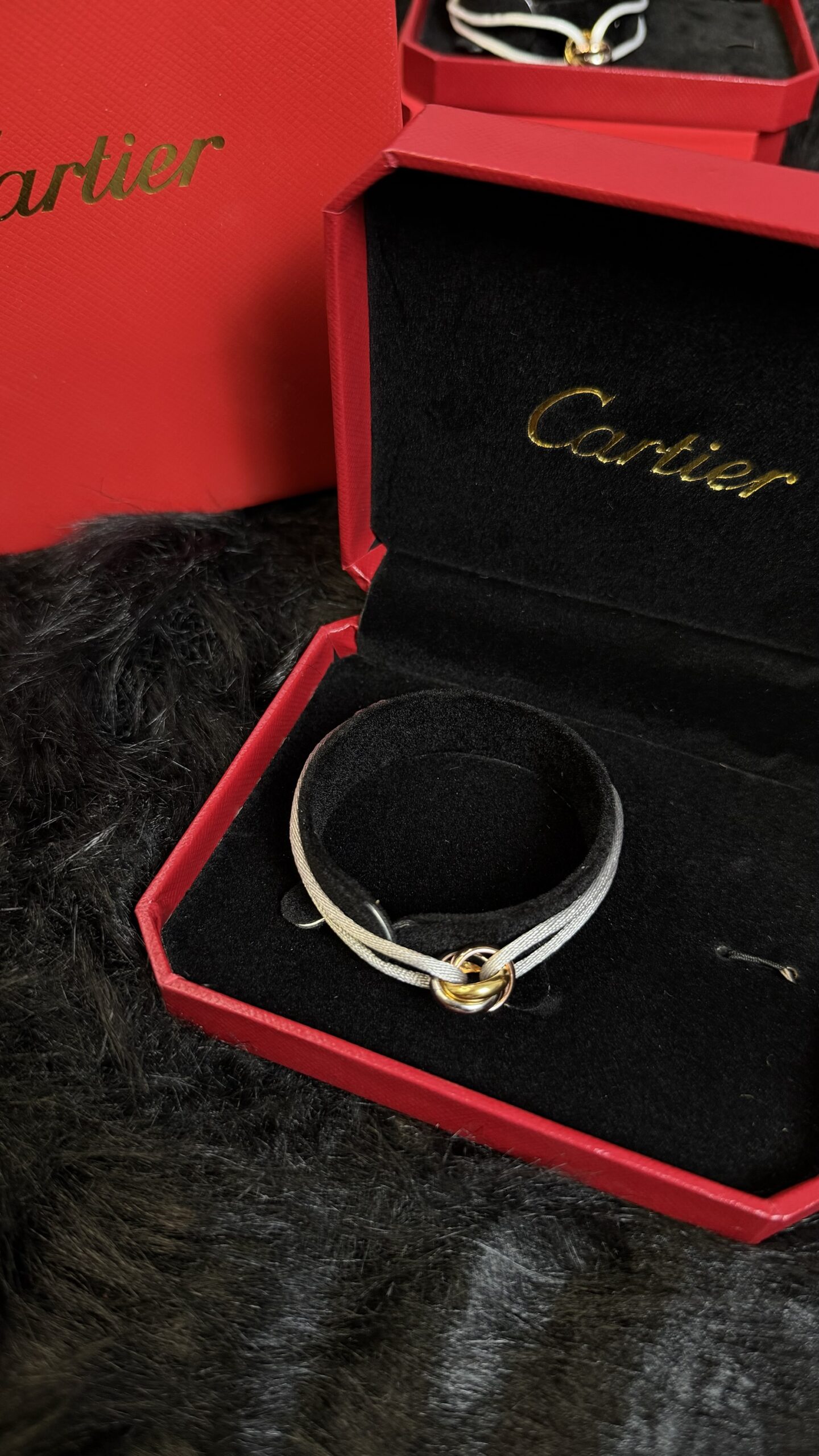 img_1581 Cartier Trinity Bracelet Silver - Afbeelding 1