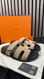 Hermès Chypre Sandal Beige