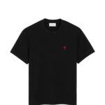 Ami Paris T-Shirt Black Red Logo