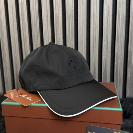 Loro Piana Baseball Cap Black