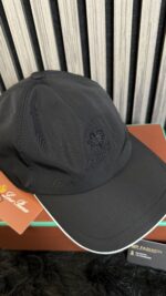 Loro Piana Baseball Cap Black - Afbeelding 3