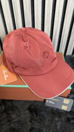 Loro Piana Baseball Cap Bordeaux Red - Afbeelding 2