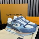 Louis Vuitton Runaway Trainers Denim Blue