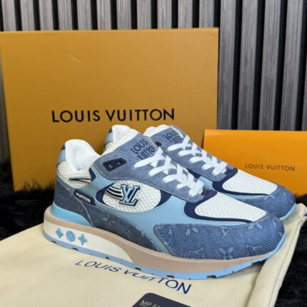 Louis Vuitton Runaway Trainers Denim Blue