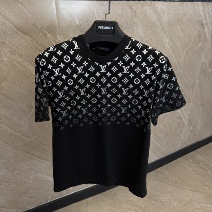 Louis Vuitton Monogram Gradient Black T-Shirt