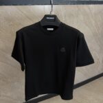 Moncler Black T-Shirt Black Logo