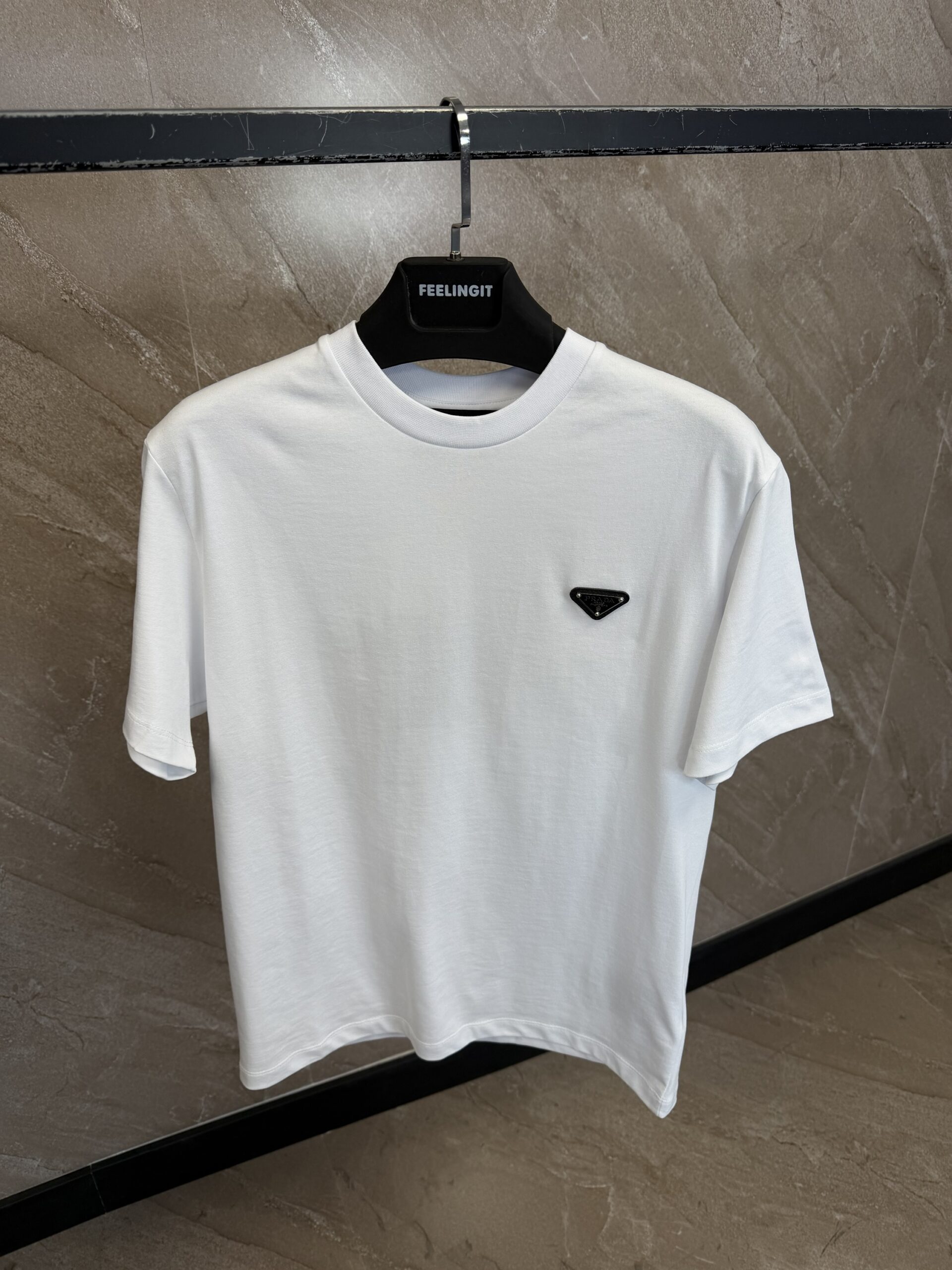 img_2473 Prada White T-Shirt - Afbeelding 1