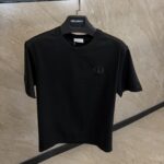 Dior CD Black T-Shirt Black Logo