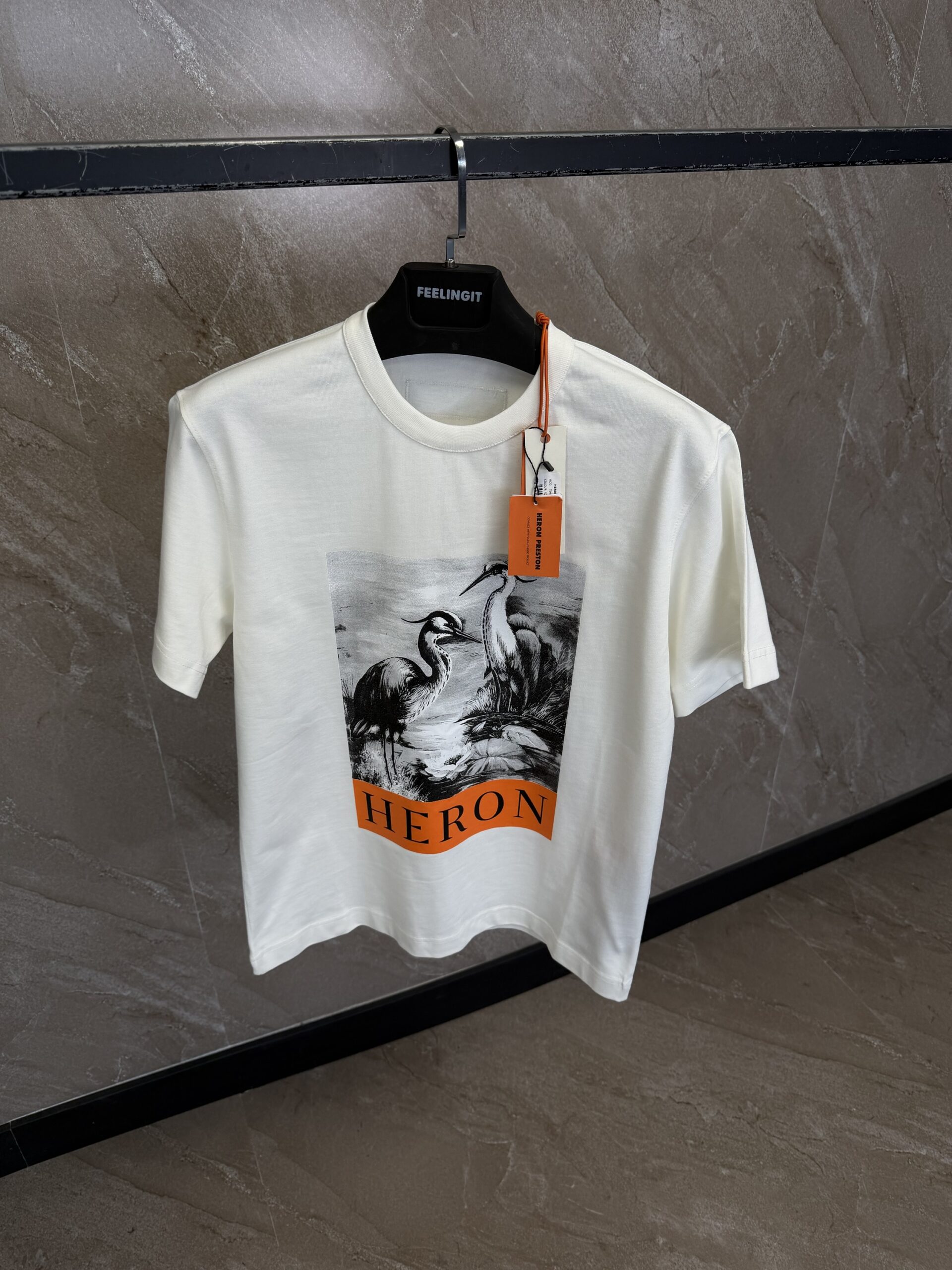 img_2712 Heron Preston T-Shirt Wit - Afbeelding 1