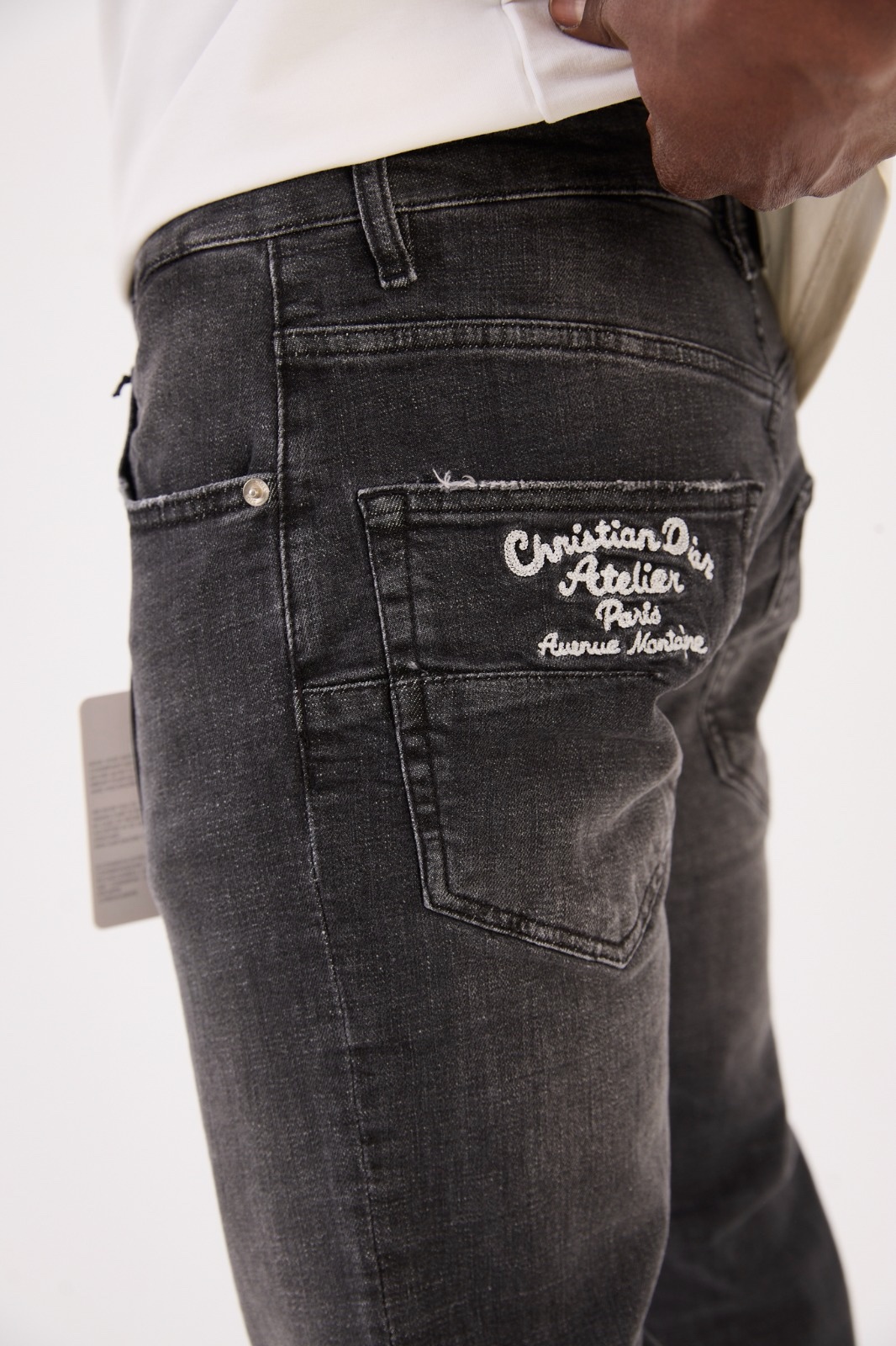 img_2751 Dior Atelier Paris Jeans Black - Afbeelding 1