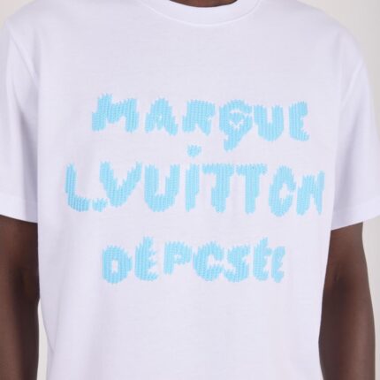 Embroidered Signature T-Shirt White