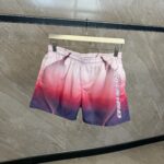 Casablanca Aubergine Gradient Printed Swimshorts