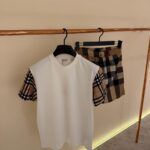 Burberry Set White T-Shirt & Swimshorts