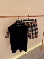 Burberry Set Black T-Shirt & Swimshorts