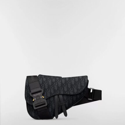 Saddle-bag Black Dior
Oblique-jacquard